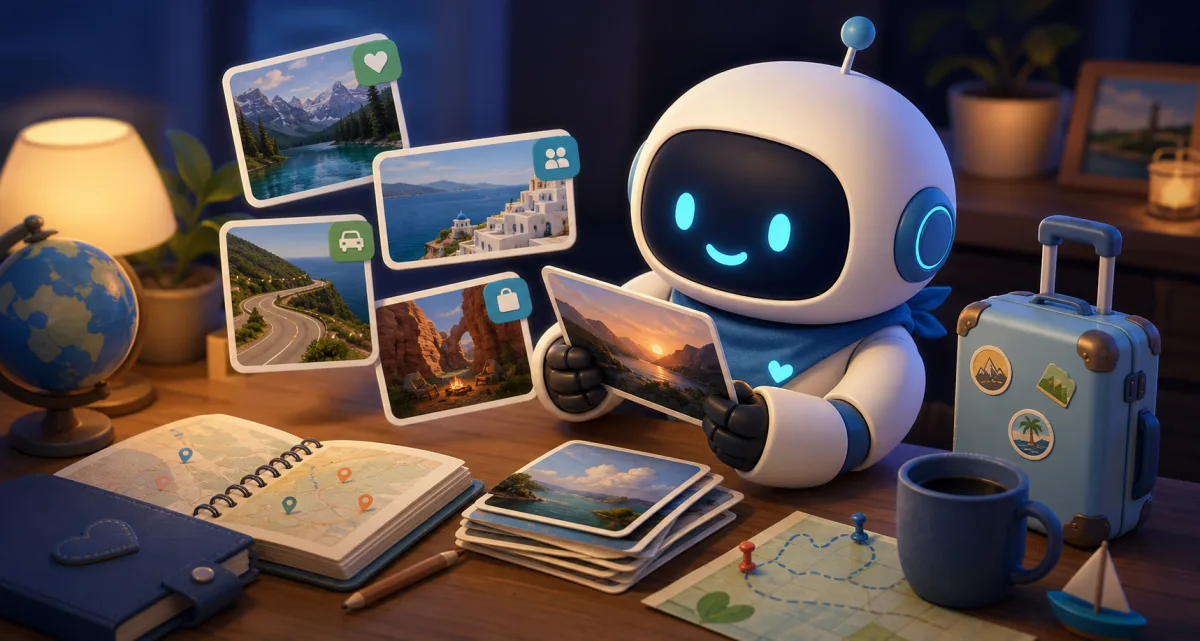 MyTravelBuddy reviewing remembered trip moments